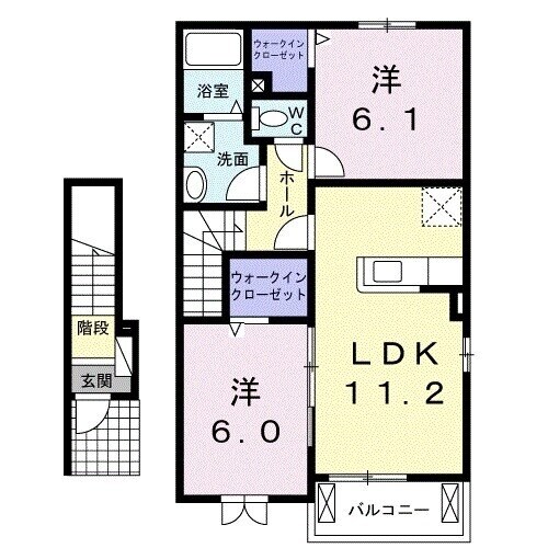 メルティング　ポット　清水台の物件間取画像