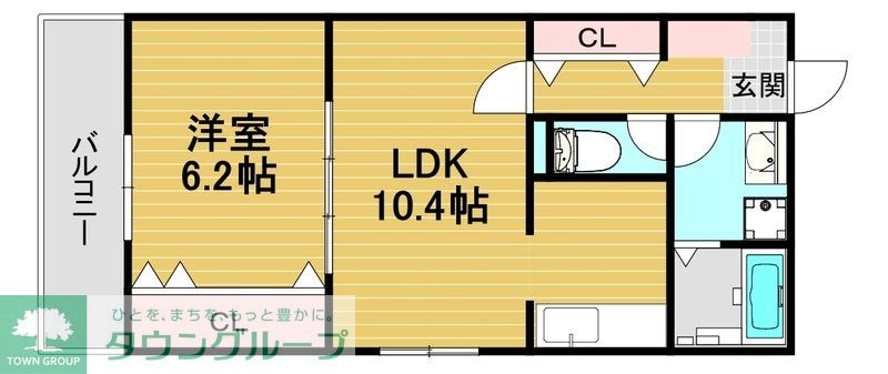 ヴィアロームつつじヶ丘の物件間取画像