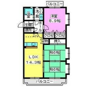 サクスィードハウジングの物件間取画像