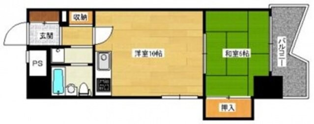 朝日プラザ赤坂IIの物件間取画像