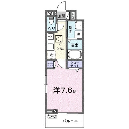 シエロアス―ル　姪浜の物件間取画像