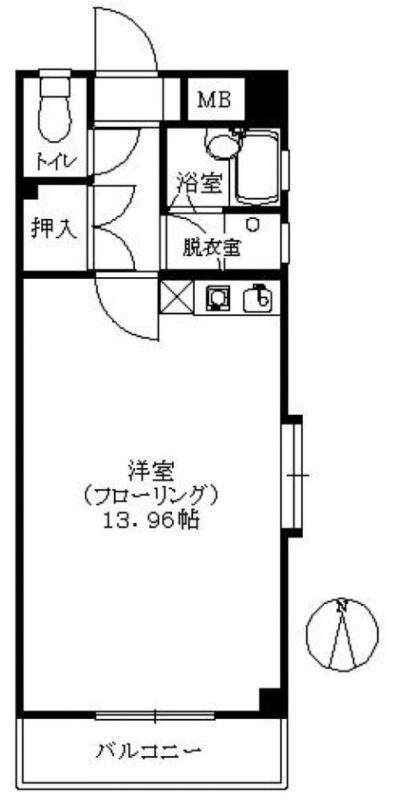 大名柴田ビルの物件間取画像