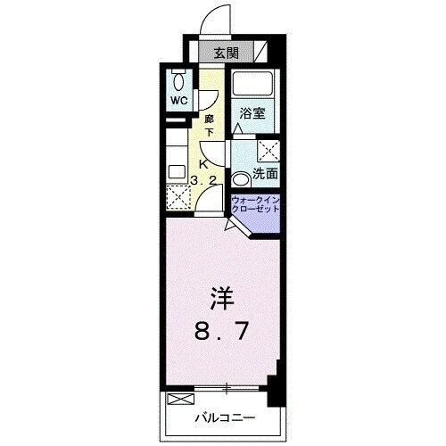 アコール　アネックスの物件間取画像