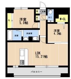 仮称）LIBTH東比恵3丁目_184の物件間取画像