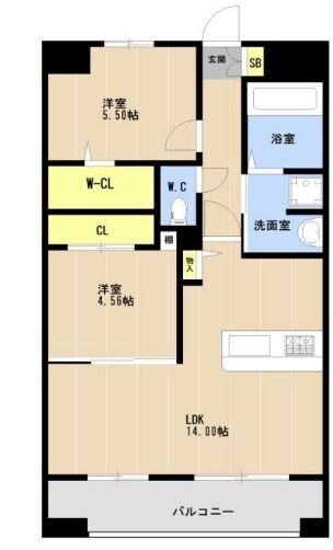 仮称）LIBTH博多駅南6丁目_164マンションの物件間取画像