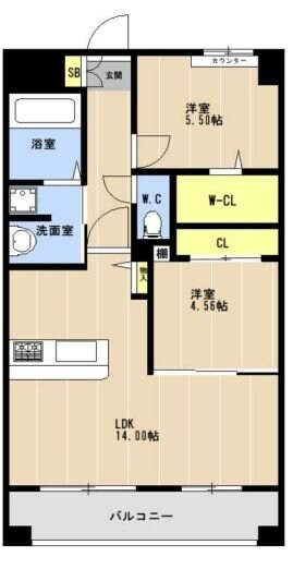 仮称）LIBTH博多駅南6丁目_164マンションの物件間取画像