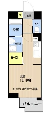 （仮称）LIBTH博多駅南3丁目_179マンションの物件間取画像