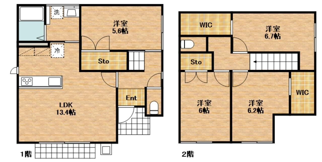 アルクス室見の物件間取画像