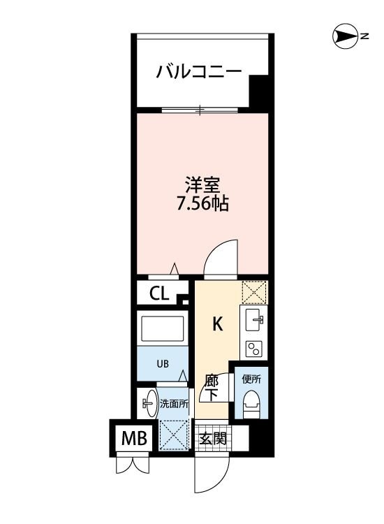 サヴォイ　ラ・シャンスの物件間取画像