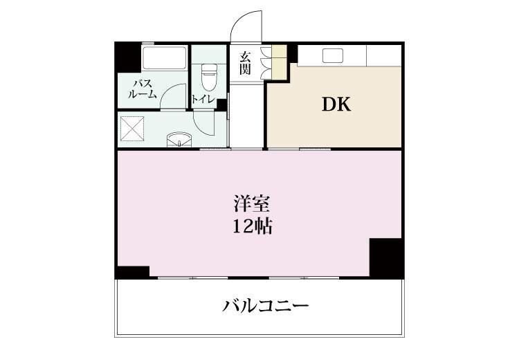 ハイツ三笠の物件間取画像