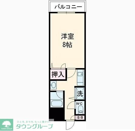 レジデンス松田の物件間取画像