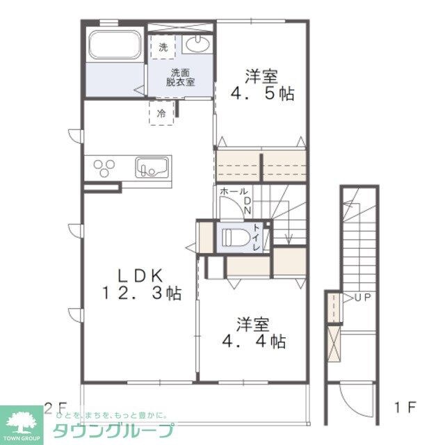 アリエッタ赤坂の物件間取画像