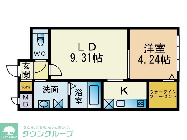 ブランシェ住吉ＷＥＳＴの物件間取画像