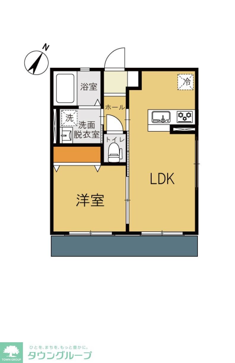 With大橋の物件間取画像