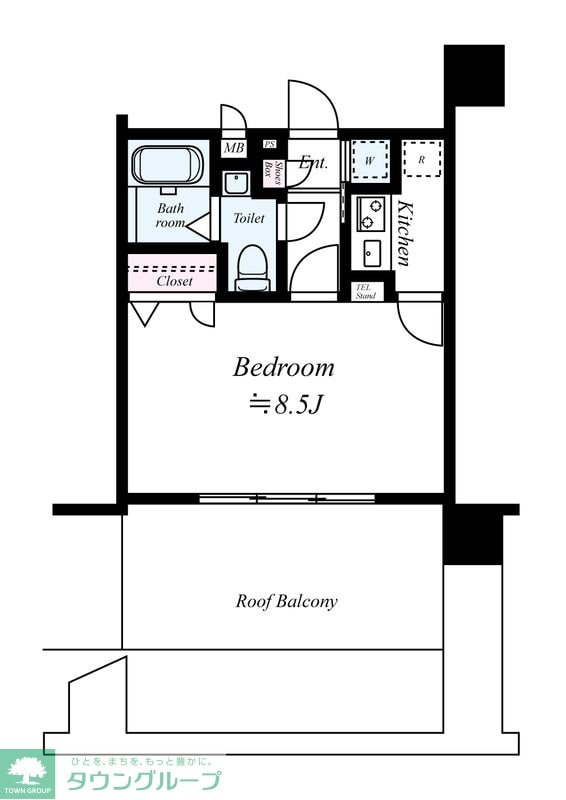 アクアシティ大手門の物件間取画像