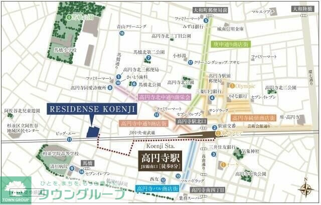 ＲＥＳＩＤＥＮＣＥ　ＫＯＥＮＪＩの物件内観写真