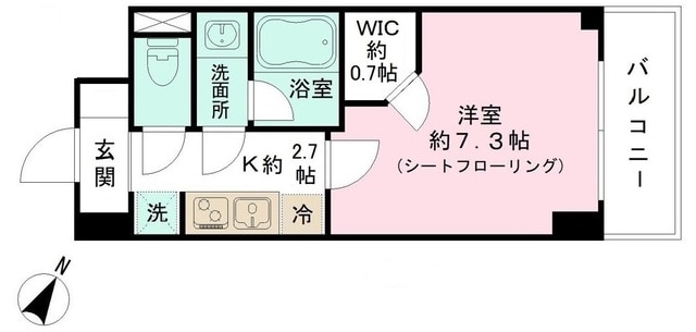 Ｓｔ．Ｌｕｋｅ’ｓ浜田山の物件間取画像