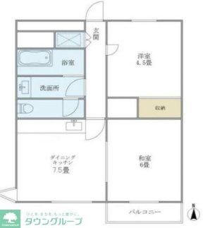 サンコート荻窪の物件間取画像