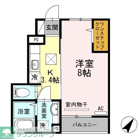 プランドール・メゾン北町の物件間取画像