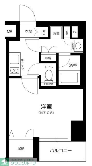 プレール・ドゥーク西新宿五丁目の物件間取画像