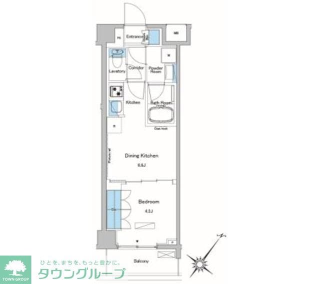 ルフォンプログレ中野富士見町の物件間取画像