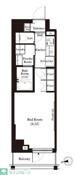 アーバンパーク江古田の森の物件間取画像