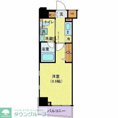 プレセダンヒルズ阿佐ヶ谷の物件間取画像