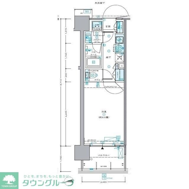 セントラルプレイス新宿御苑前の物件間取画像