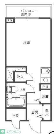 Ｊパークウェル中村橋の物件間取画像