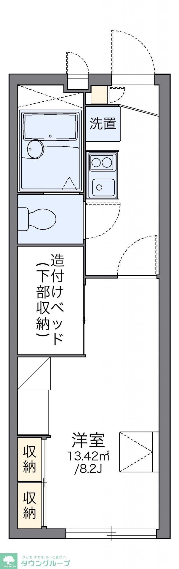 物件間取画像