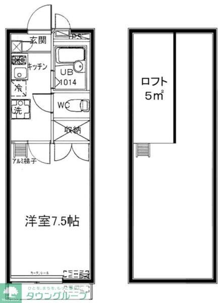 メインシティガーデン　華の物件間取画像