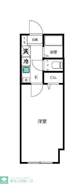 ロイヤルハイムの物件間取画像