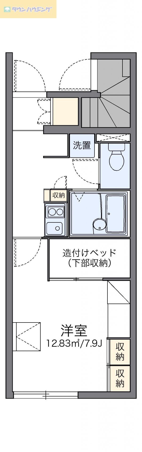 レオパレス昴の物件間取画像