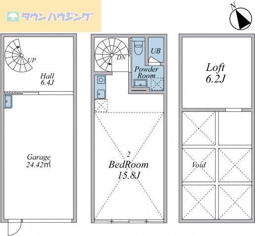 Ｌａｎｄ　Ｂａｓｅ　Ｉｃｈｉｋａｗａの物件間取画像