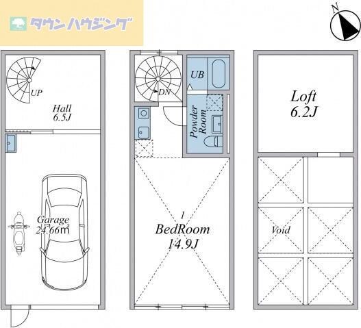 Ｌａｎｄ　Ｂａｓｅ　Ｉｃｈｉｋａｗａの物件間取画像