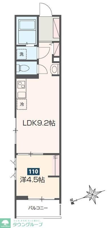 ＭＥＬＤＩＡ幕張の物件間取画像