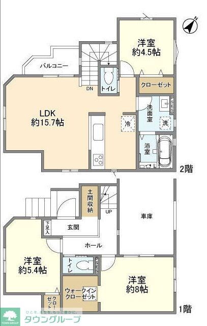 Kolet志津の物件間取画像