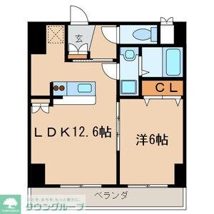 セラピアザ船橋の物件間取画像