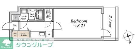 アンビックス・プリアの物件間取画像