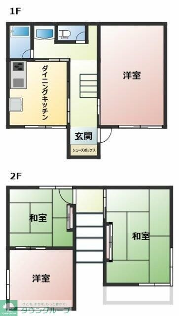 夏見６丁目戸建の物件間取画像