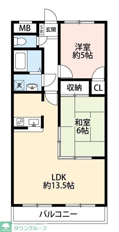 シェーネンオるト習志野台の物件間取画像