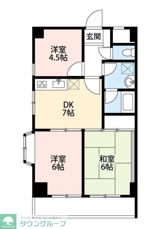 スライヴ２１の物件間取画像