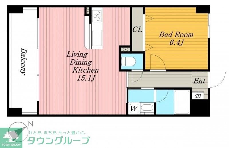 シャトレ・エスポワールの物件間取画像