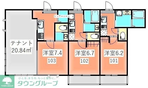 グランツ・セブンオーの物件間取画像