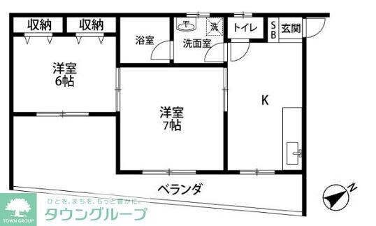 エンゼルハウスの物件間取画像