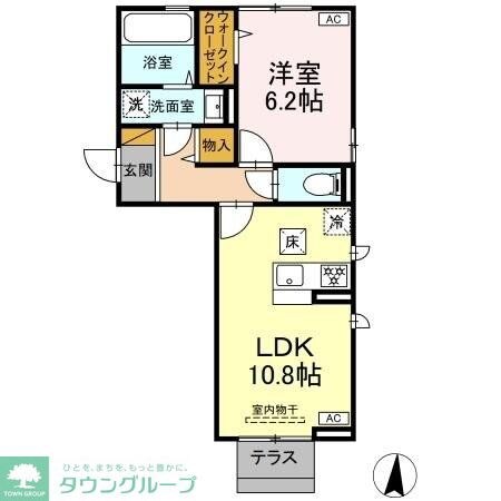 タイムズ・スクエアＶ　Oneの物件間取画像