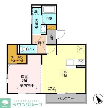 トリプルＲの物件間取画像