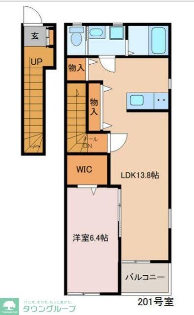 カーム宮久保Ａの物件間取画像