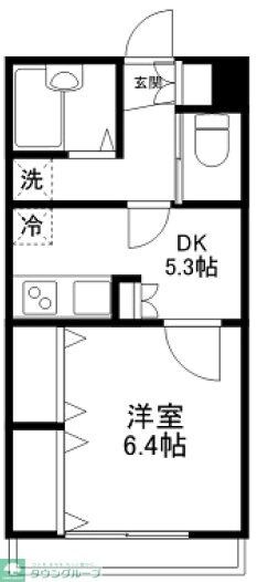 物件間取画像