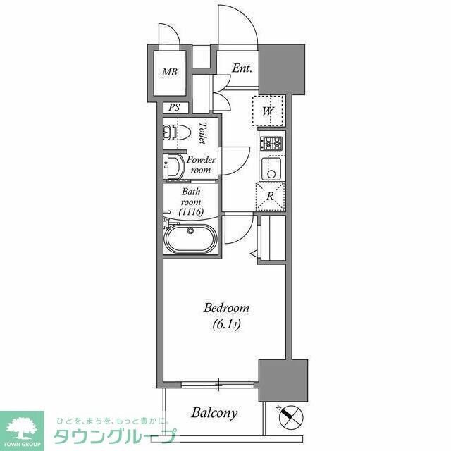 オーパスホームズ南行徳の物件間取画像